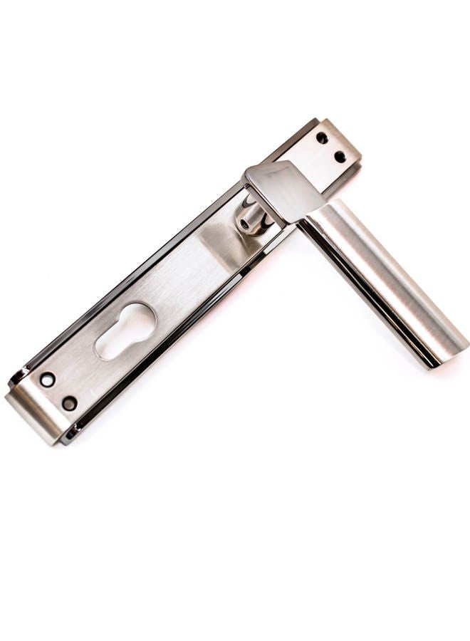 Siag Linda 1 2 Cylinder Door Handle Silver - Image 2