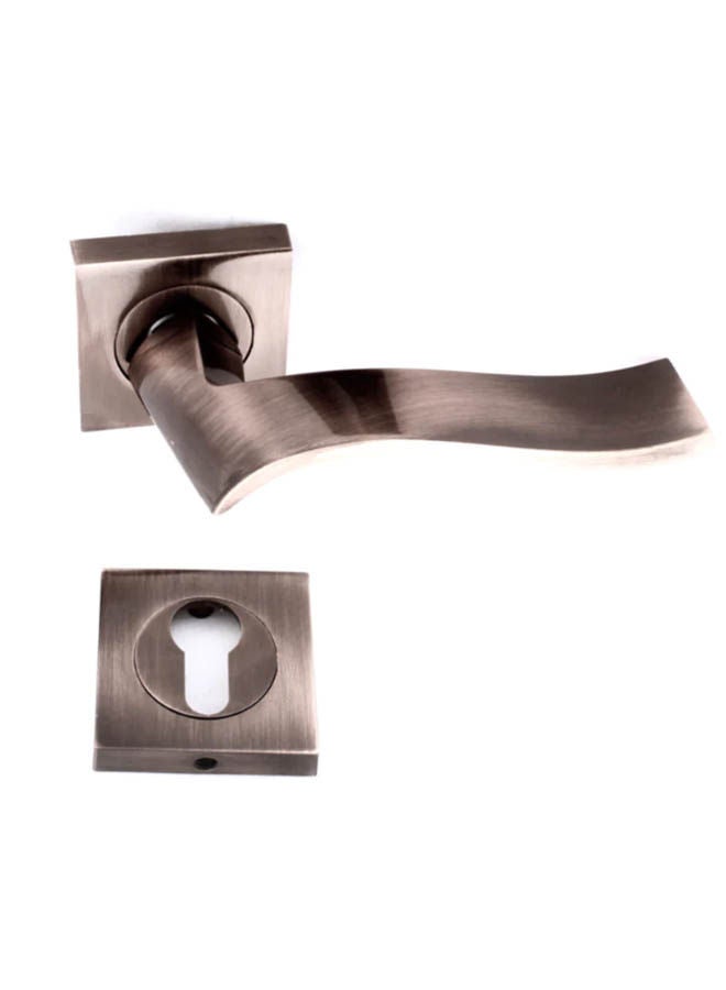 Siag Pinar Rosetta Cylinder Door Handle Bronze  - Image 1
