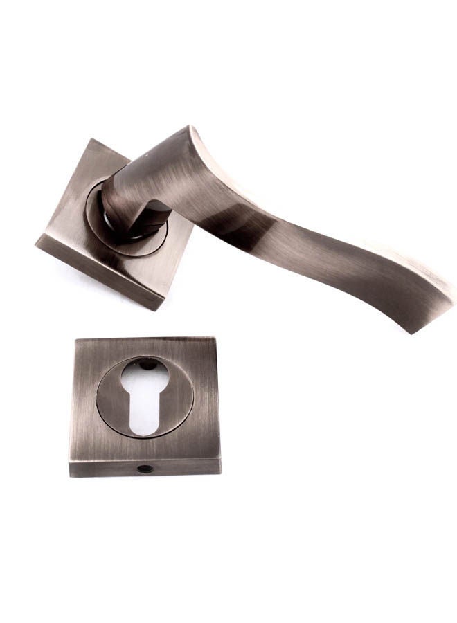 Siag Pinar Rosetta Cylinder Door Handle Bronze  - Image 2