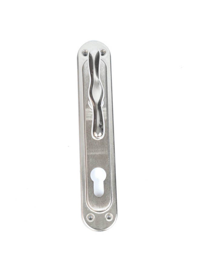 Siag Turkish 1 2 Cylinder Door Handle Silver  - Image 1