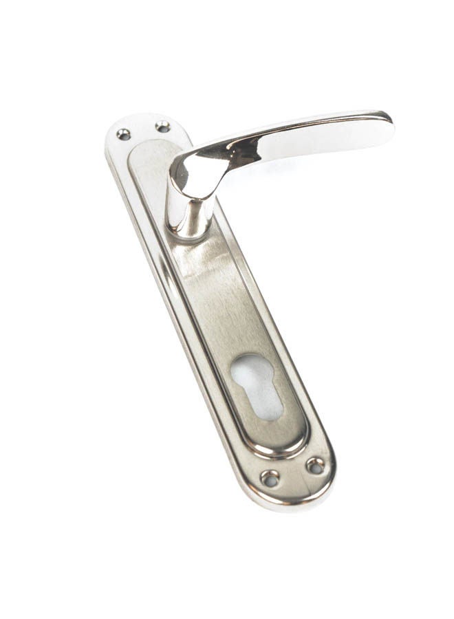 Turkish Bathroom Door Handle Silver  - Image 2