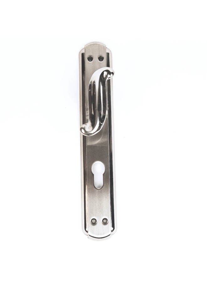Siag Urve 1 2 Cylinder Door Handle 1 Silver - Image 1