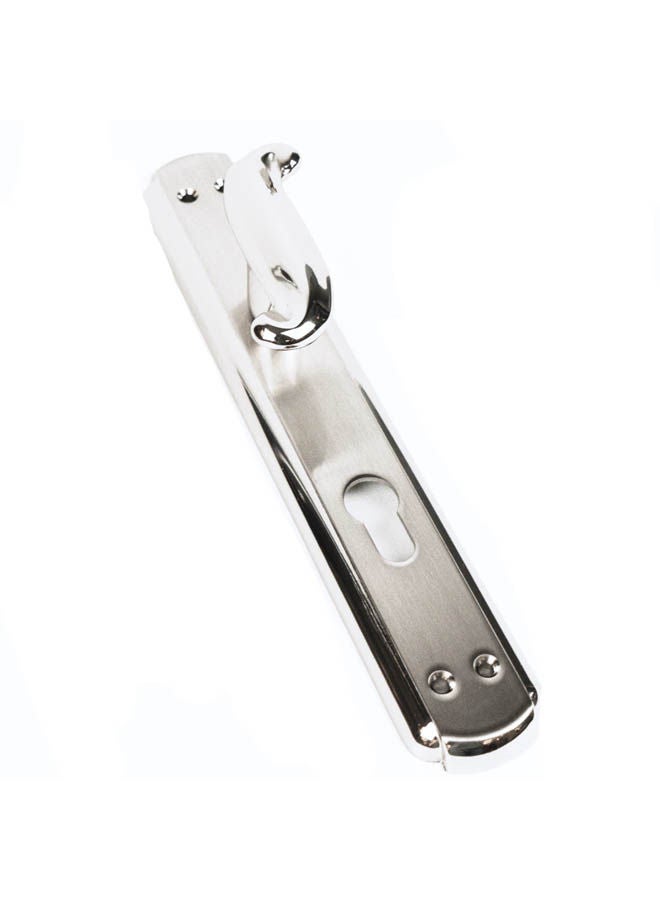Siag Urve 1 2 Cylinder Door Handle 1 Silver - Image 2