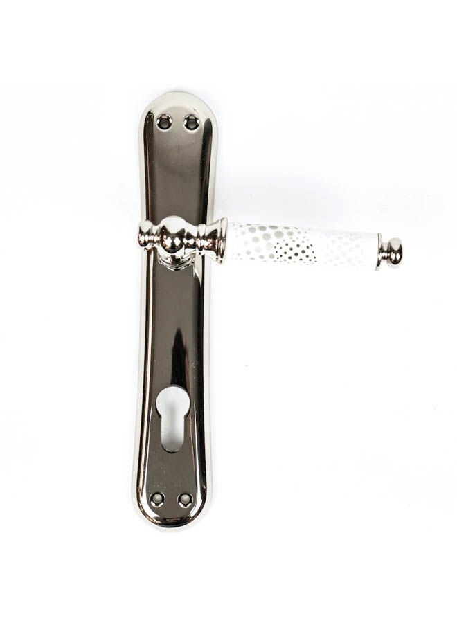 Siag Yakut  Cylinder Door Handle Silver  - Image 1