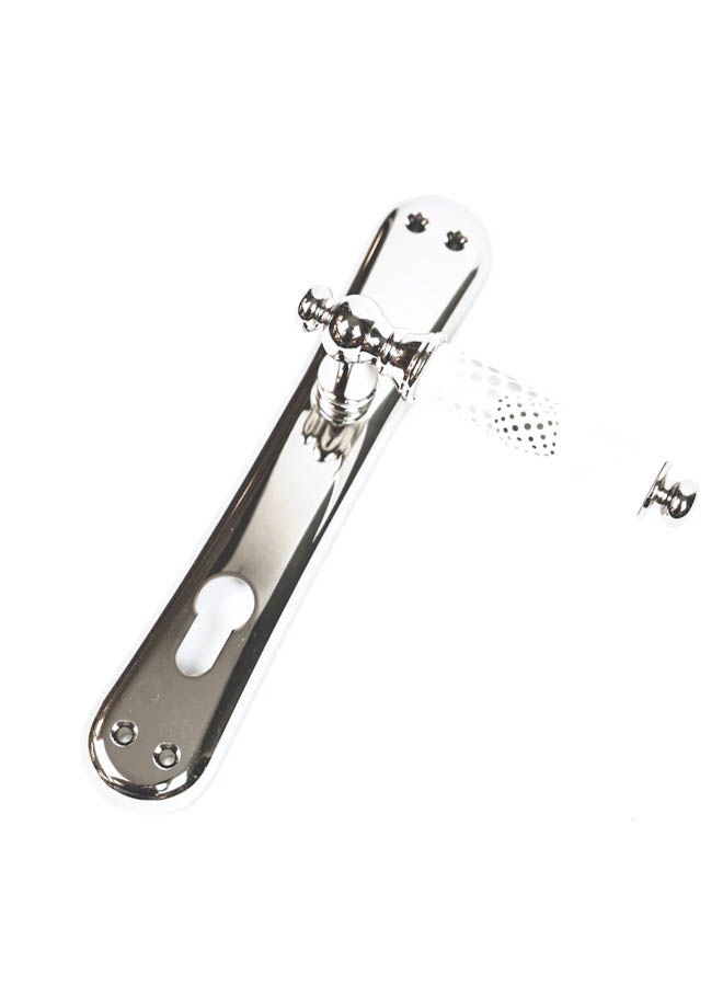 Siag Yakut  Cylinder Door Handle Silver  - Image 2