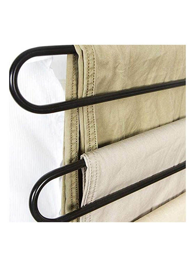 Multifunction 5 Layers Trousers Coat And Multy Purpose Hanger Black 35X35cm  - Image 2