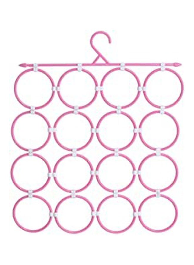 ماركة غير محددة Scarf Hanger 16 Hanger Holes Pink 