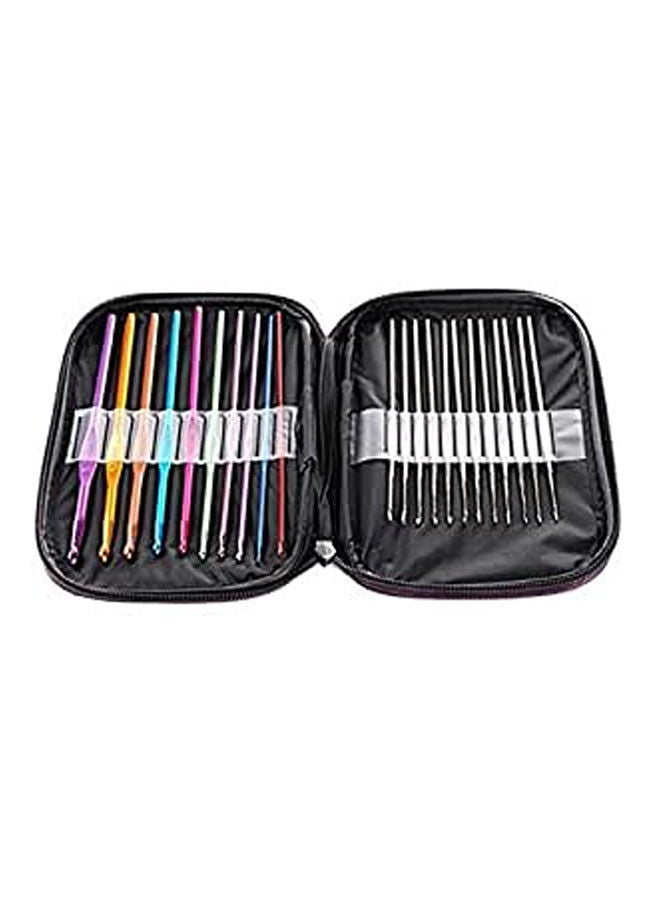 Sewing Needles Knitting Needles Metal Crochet Sweater Suit 22 Multicolour