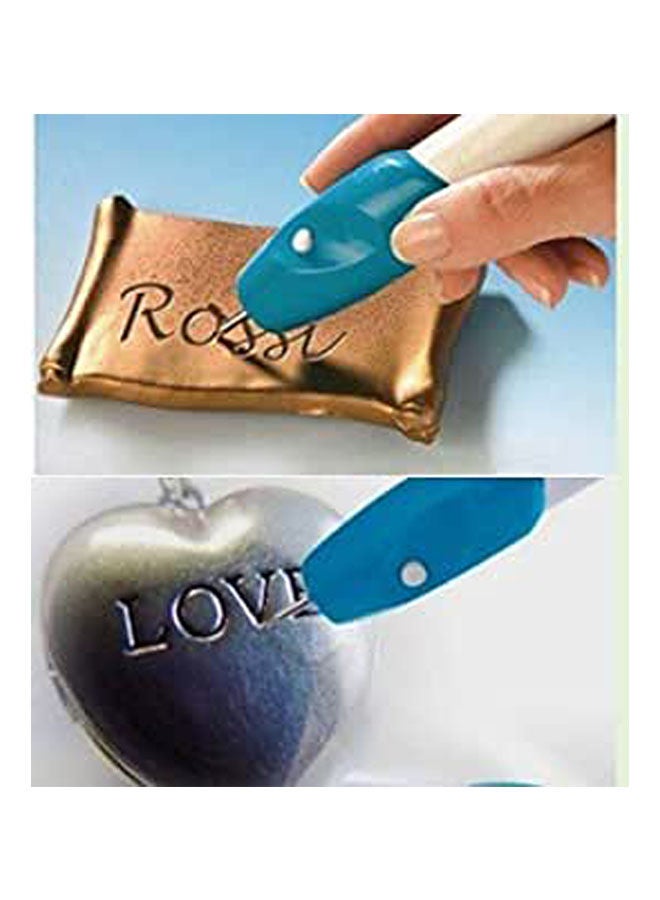 Engarving Pen Tool White-Blue 29x15cm - Image 1