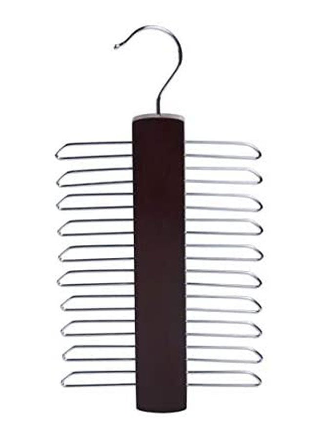 Forest 20 Tie Wooden Rack Brown  - Image 1