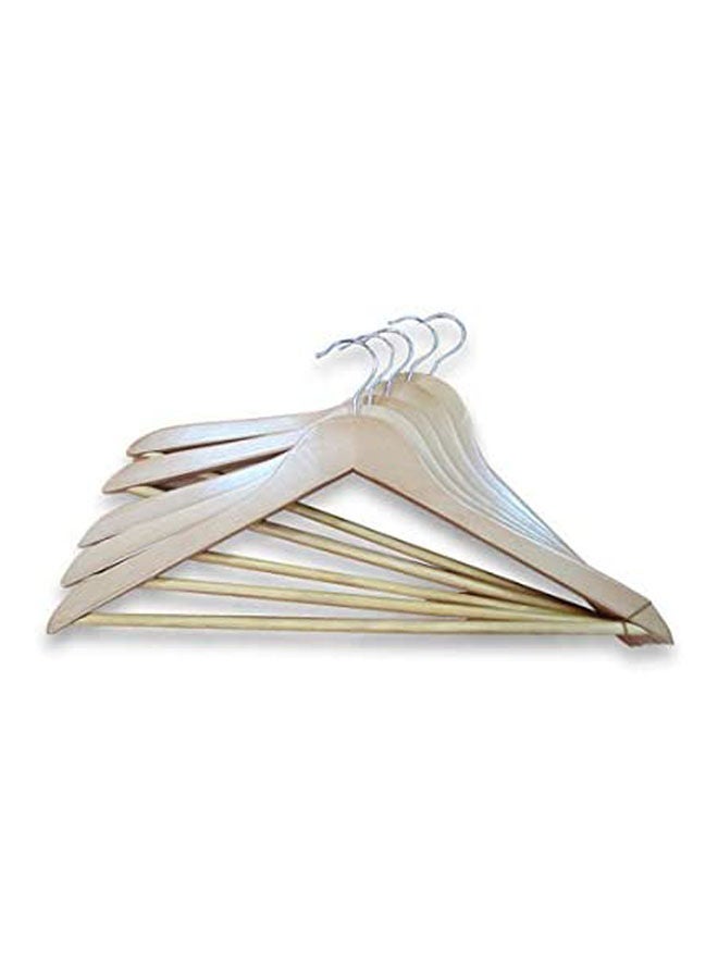 Forest S5 Wooden Clothes Hanger Beige
