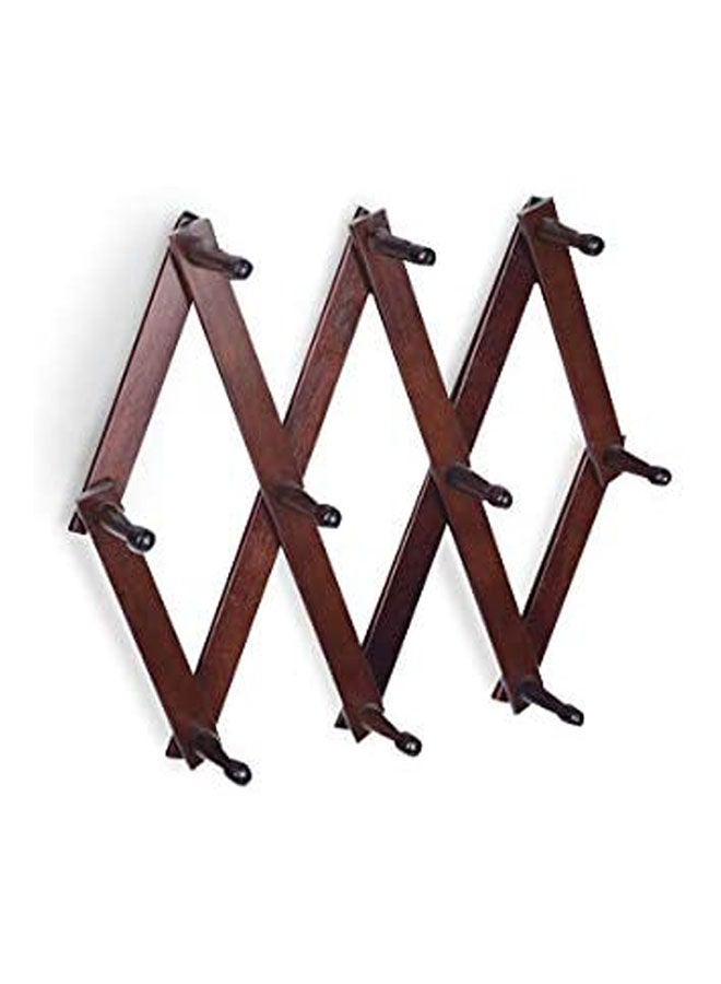 Generic - Forest Stretchable Wooden Wall Hanger Brown - Image 1
