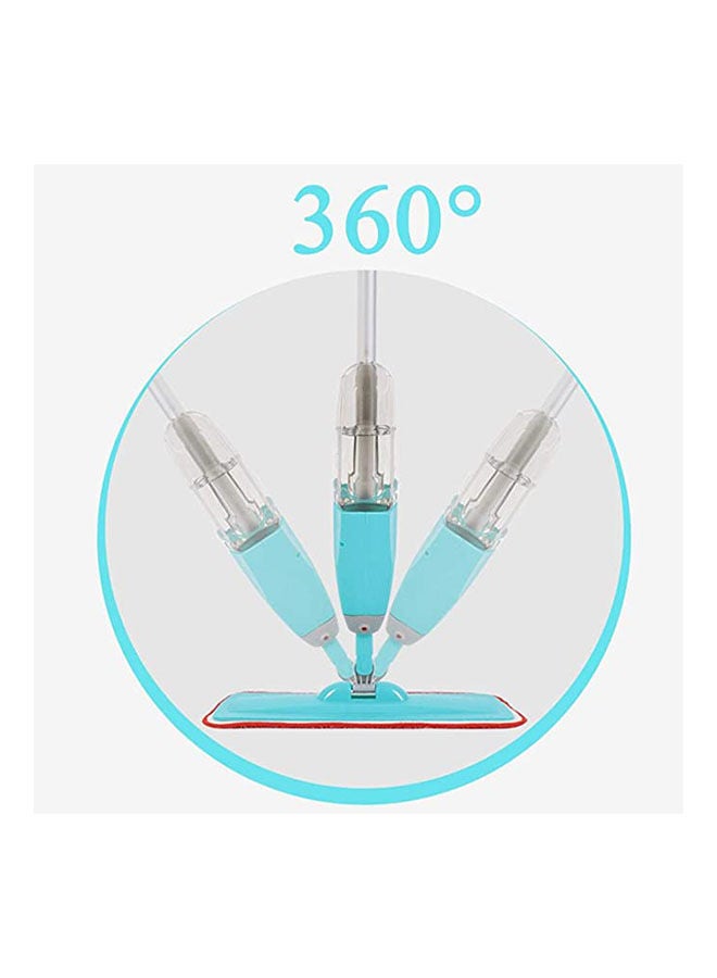 Hand-Free Spray Horizontal Lazy Mop Blue - Image 2