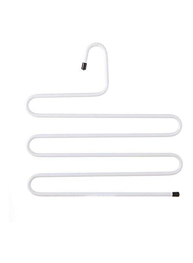 Generic - Hanger Pants Clothes Holder Rack S Shape White - Image 1