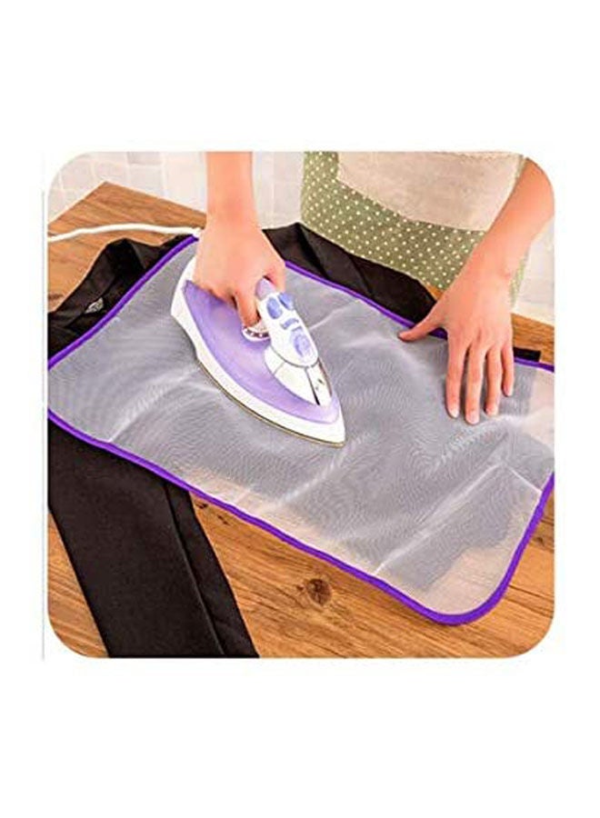 Heat Resistant Ironing Cloth Ironing Protective Insulation Mat For Home Ironing Silver  - Image 2