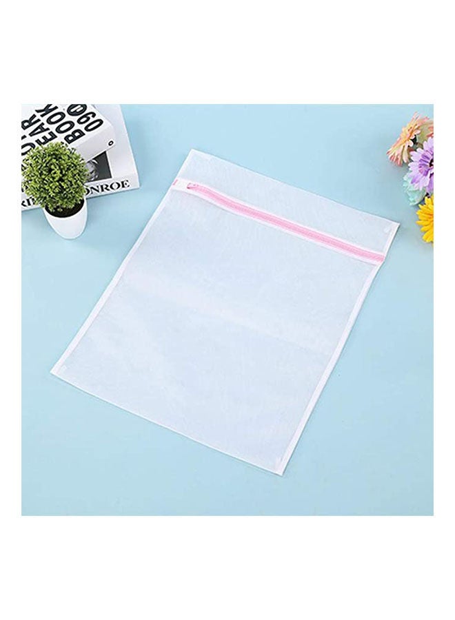 Home Using Clothes Wash Bag Convenient Bra Underwear Clothes Wash Laundry Bag White  - Image 2