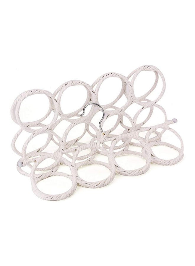 Generic 28 Loop Scarf Hanger Holder Closet Door Organizer Tie Belt Rack Multicolour  - Image 2