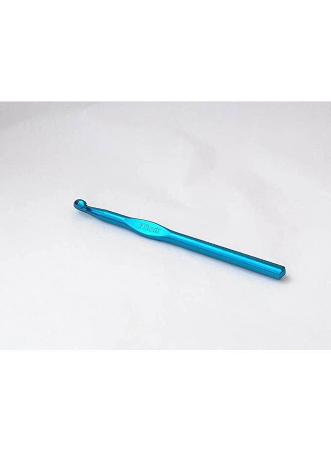 9.0 Mm Aluminum Crochet Hook Blue 9mm