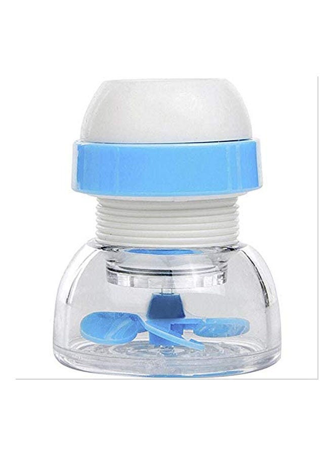 Kitchen Faucet Water Saving Chlorine Removal Fits Standard Faucets White-Blue - Image 1