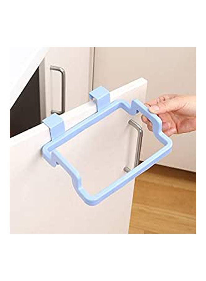Kitchen Garbage Trash Bag Holder Blue 4.5x18.5cm - Image 1
