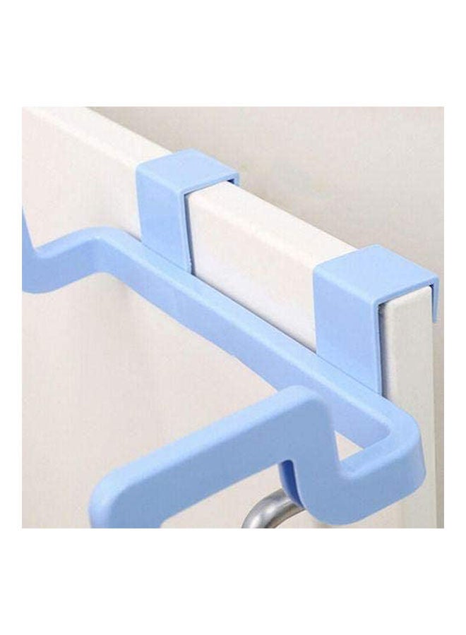 Kitchen Garbage Trash Bag Holder Blue 4.5x18.5cm - Image 2