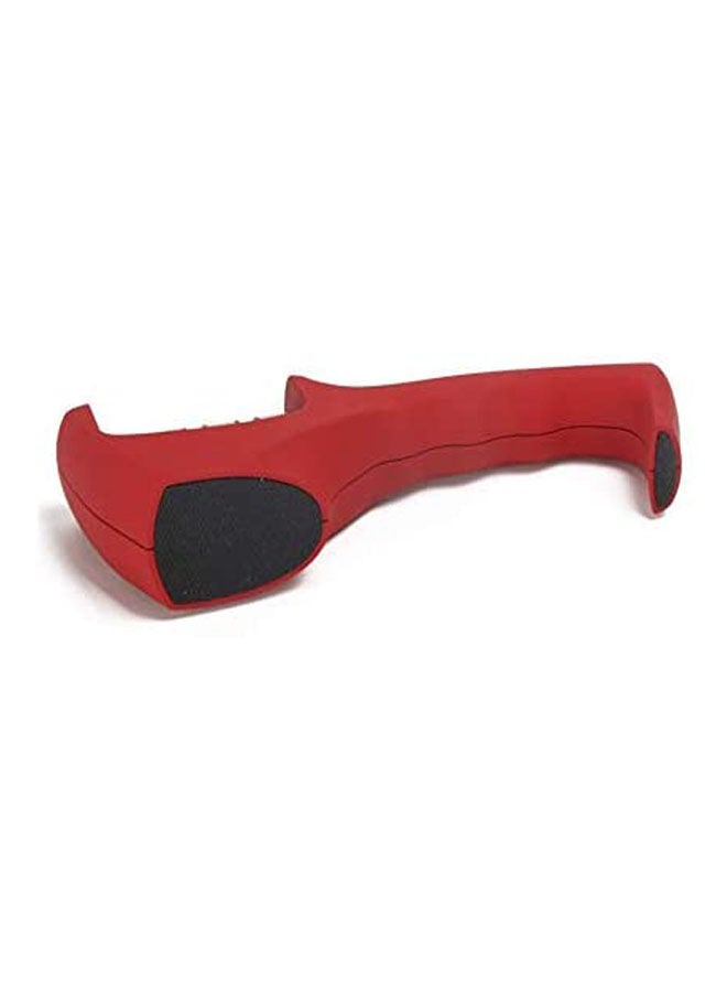 Generic - Kitchen Knife Sharpener - Three-Stage Sharpening Tool To Help Repair Red - Image 1