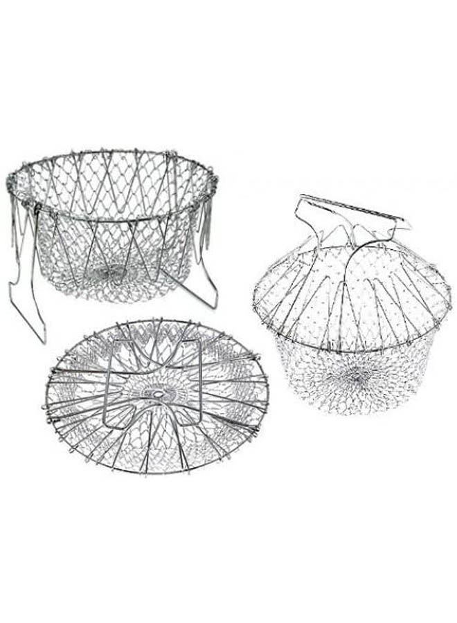 12-In-1 Chef Basket Silver