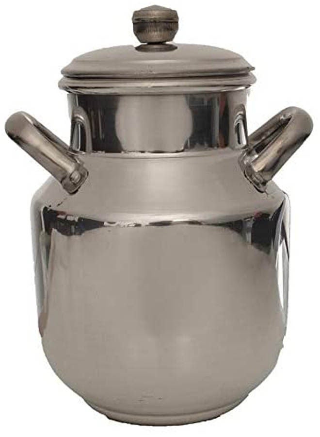 Aluminium Bean Cooker Silver 25cm