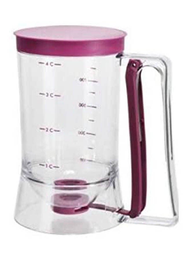 Batter Dispenser With Measuring Label Purple