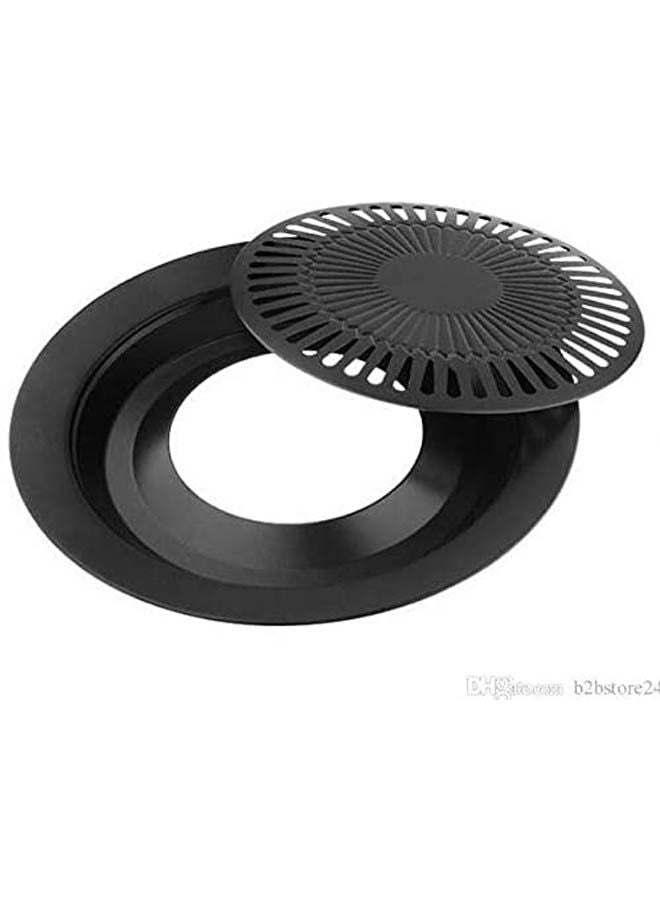 Bbq Stove Top Grill With Carbon Steel Ome Black - Image 2