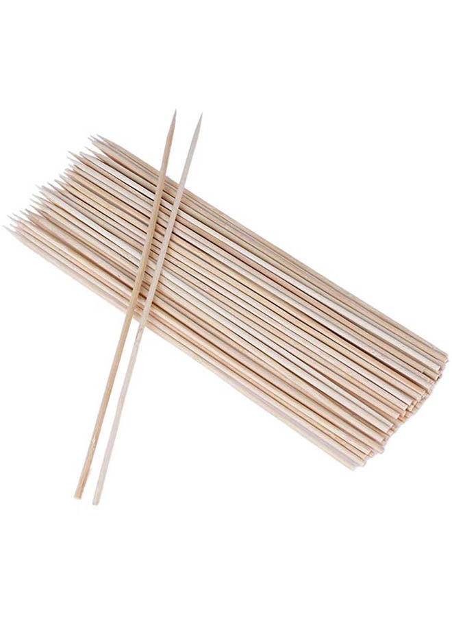 85 Wood Skewers Beige 30cm 