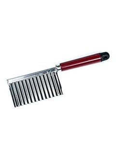 Potato Wavy Edged Knife Kitchen Gadget Vegetable Fruit Cutting Brown