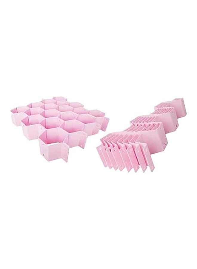 Drawer Partition Set- 8 Pieces Pink