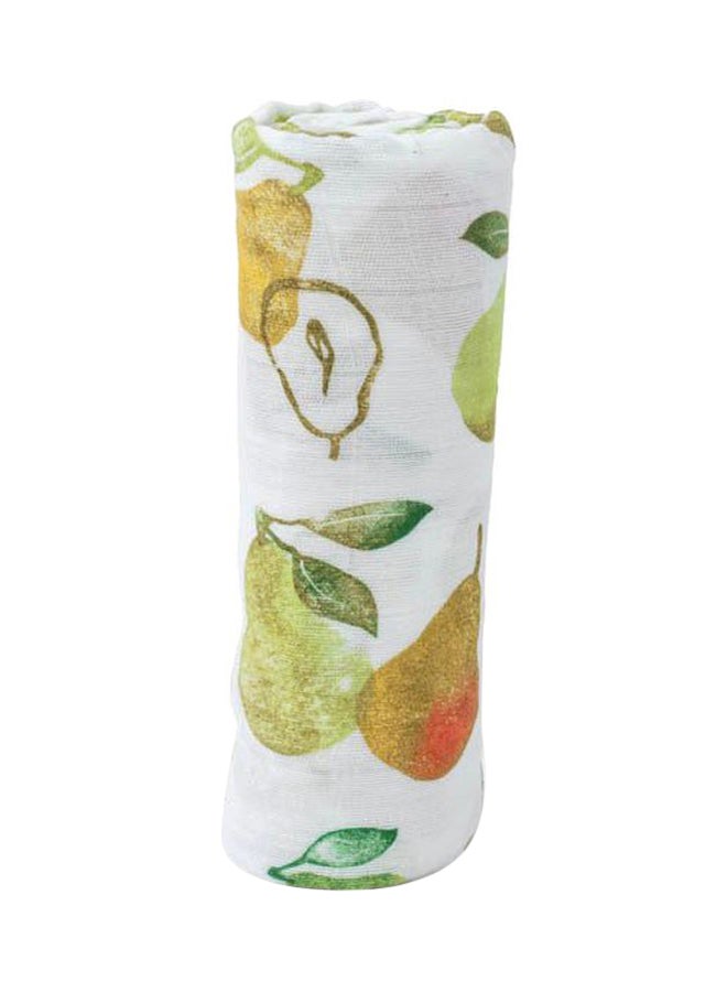 little unicorn - Cotton Muslin Swaddle Single Peary Nice - Image 1