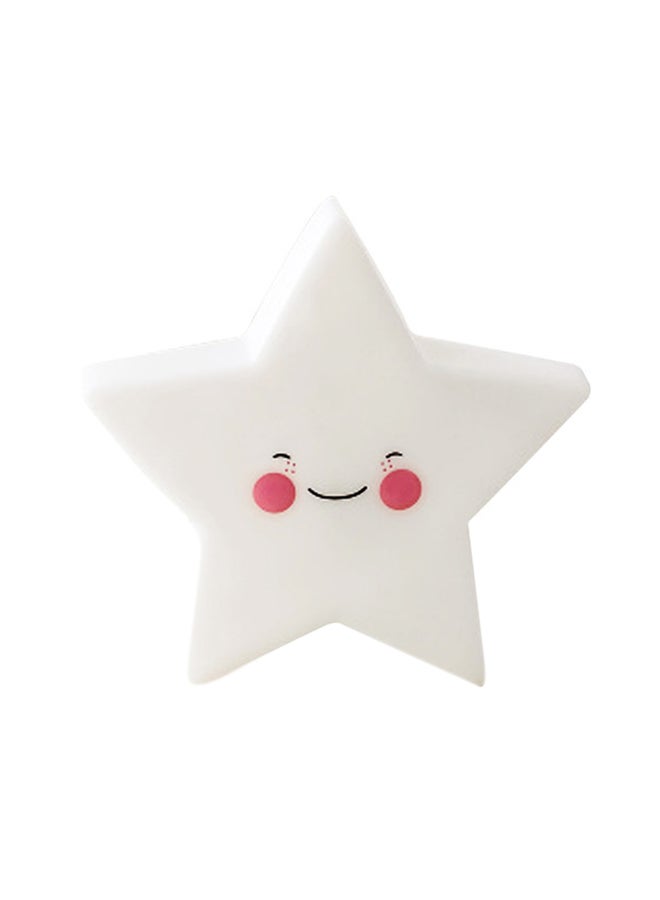 Eazy Kids Night Lamp, Led Lamp, Bpa Free, Pvc, Home Décor, Star Lamp Light, White  - Image 1
