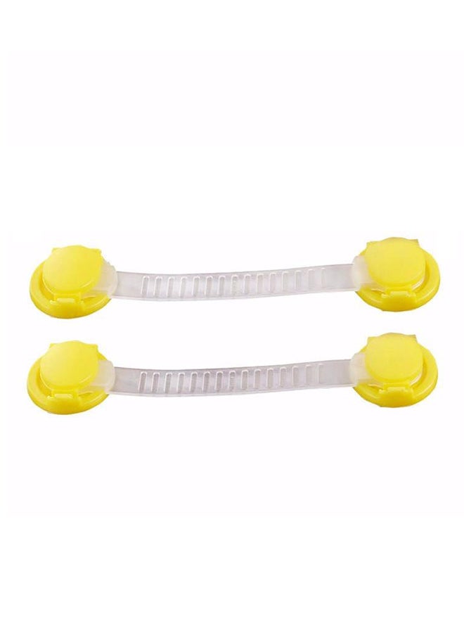 Baby Safety Locks Uses 3M Adhesive with Adjustable Strap and Latch System (8 Pieces, Blue Lining) - v1650892251/N21594244A_1