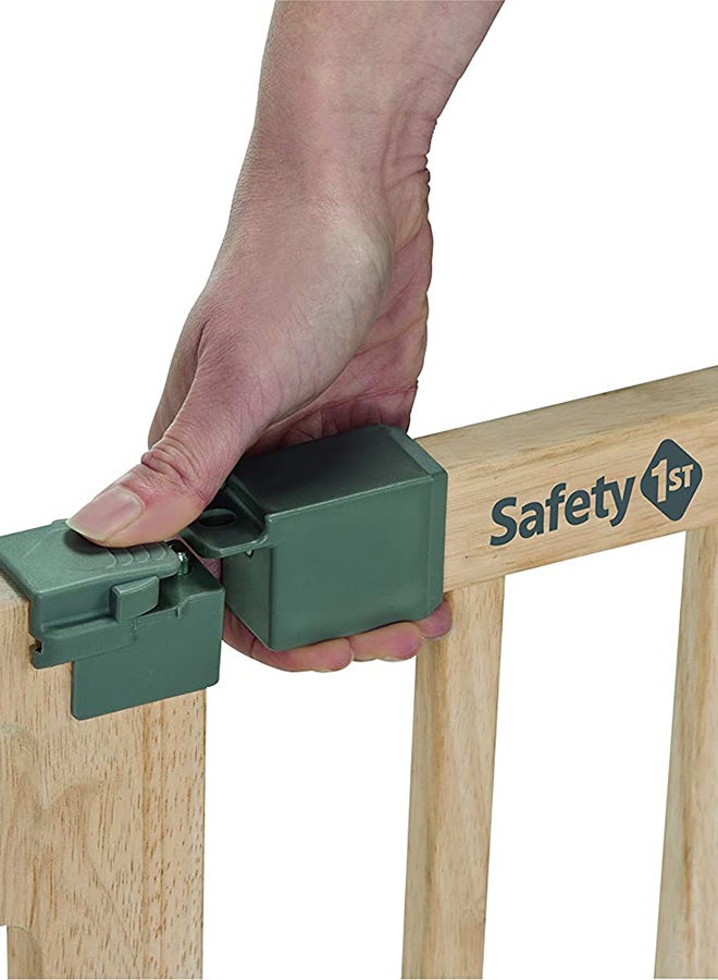 Safety 1st - Easy Close Wooden Safety Gate - Image 1