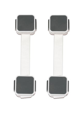 Xtraguard Dual Locking Latch, Pack Of 2 - Grey/Black - v1650892282/N25317900A_1