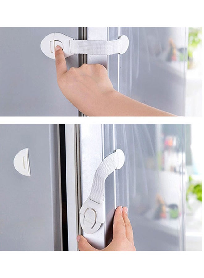 مجموعة أقفال أمان الأبواب لحماية الأطفال مكونة من 30 قطعة - Image 4