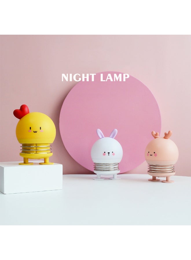 Generic Soft Silicone Rechargeable Night Light Pink 104 x 70 x 70inch  - Image 3