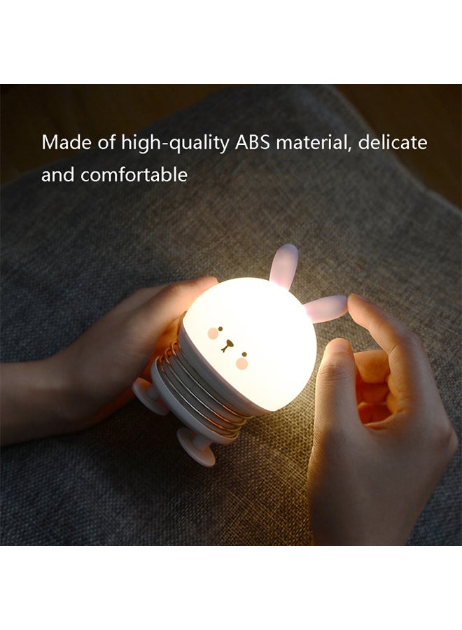Generic Soft Silicone Rechargeable Night Light Pink 104 x 70 x 70inch  - Image 4
