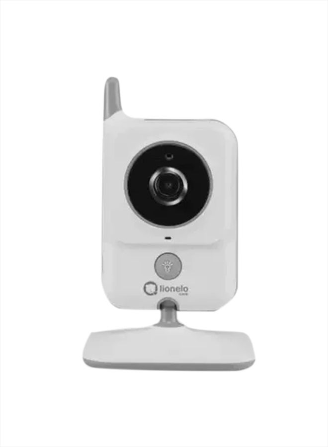 lionelo 2-Piece Babyline 7.1 Video Baby Monitor - White  - Image 2
