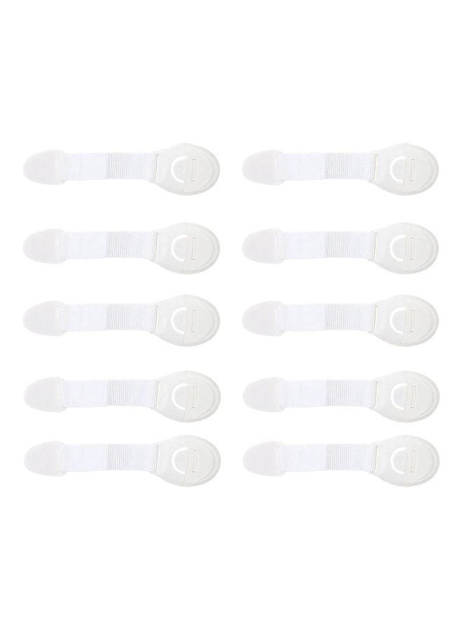 ZENHOME - Pack Of 10 Cabinet And Drawer Strap Lock - Image 1