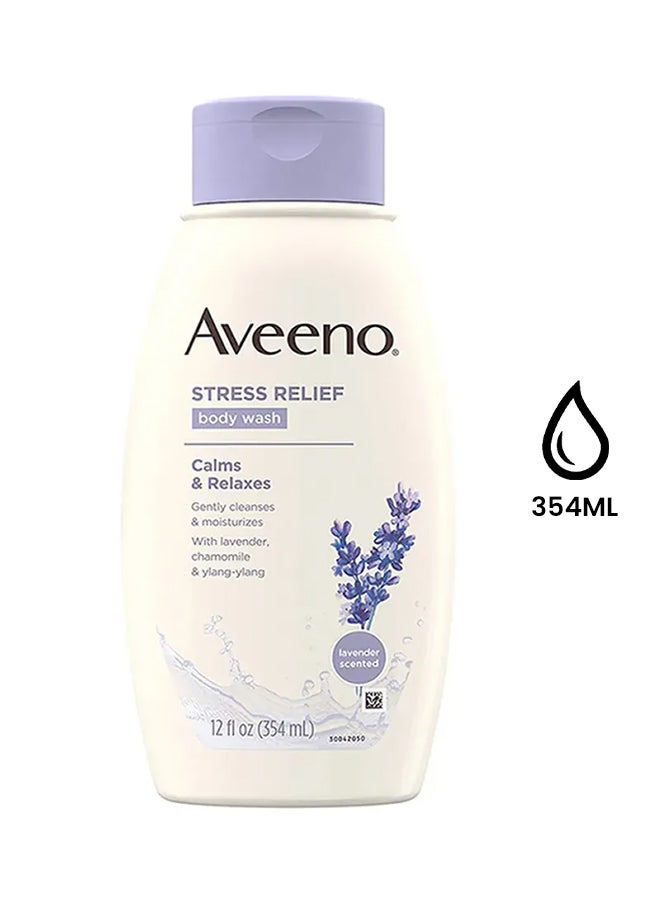 Aveeno Stress Relief Body Wash 12 Oz (Pack Of 3)
