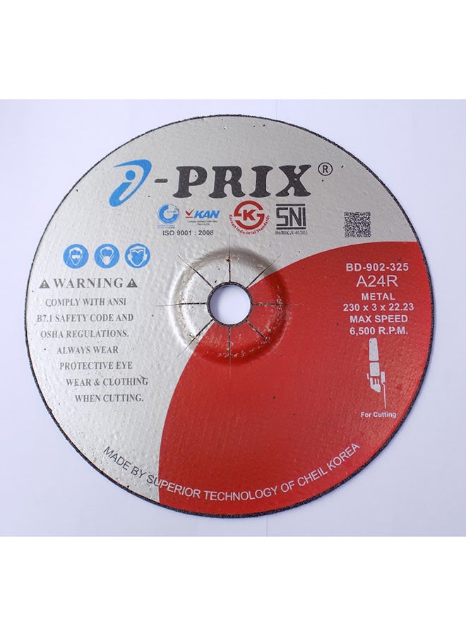Prix Steel Cutting Wheel 9 inch Grey - Image 1