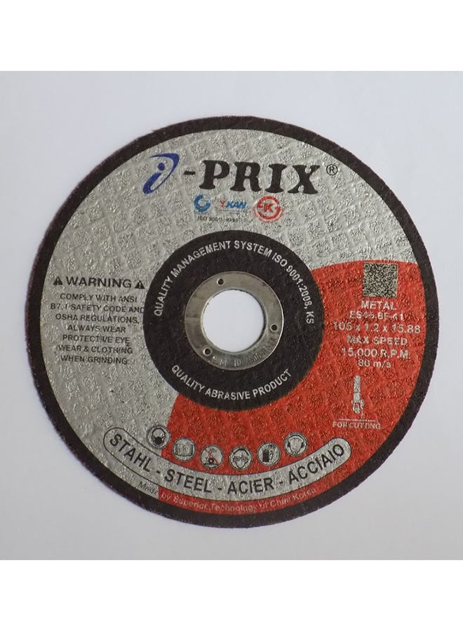 بريكس Stainless Steel Cutting Wheel 4-1/2 inch Multicolour - Image 1