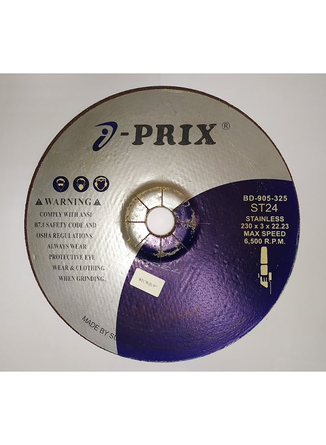 بريكس Stainless Steel Cutting Wheel 9 inch Multicolour - Image 1