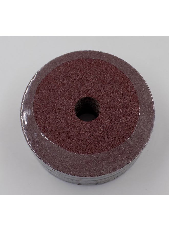 Prix Aluminum Oxide Sanding Disc 4-inch, 100 Grit (25 PCS/Box) Brown - Image 2