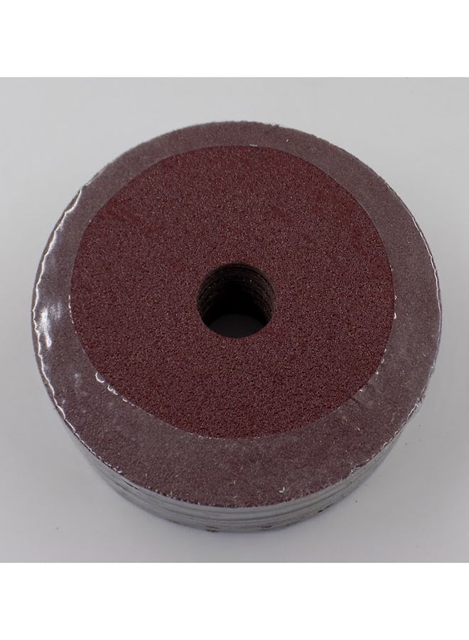 Prix Aluminum Oxide Sanding Disc 4-inch, 120 Grit (25 PCS/Box) Brown - Image 2