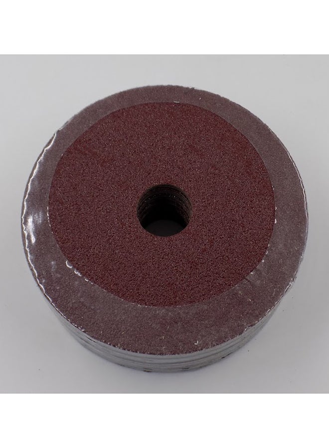 Prix Aluminum Oxide Metal Sanding Disc 4-inch, 80 Grit (25 PCS/Box) Brown - Image 2